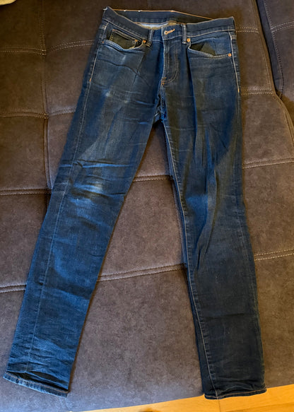 Jeanhose 34 Dunkelblau